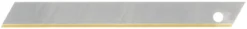 Abbrechklinge L80xB9,1xS0,4mm TiN 12 Sollbruchstellen 10 St./Spender TECWERK