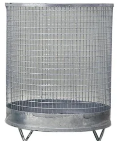 Abfallkorb H600xD500 mm 118 l - NR. 7