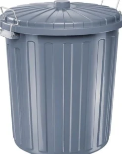 Abfalltonne H570xB490xTmm 55l grau HELIT