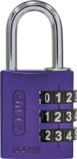 ABUS Zahlenvorhangschloss 165 Schlosskörper-B.23mm MS Zahlenroll.3 - 20359 6