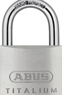 ABUS Zylindervorhangschloss 64TI/50 verschiedenschließend 77 mm - 77086