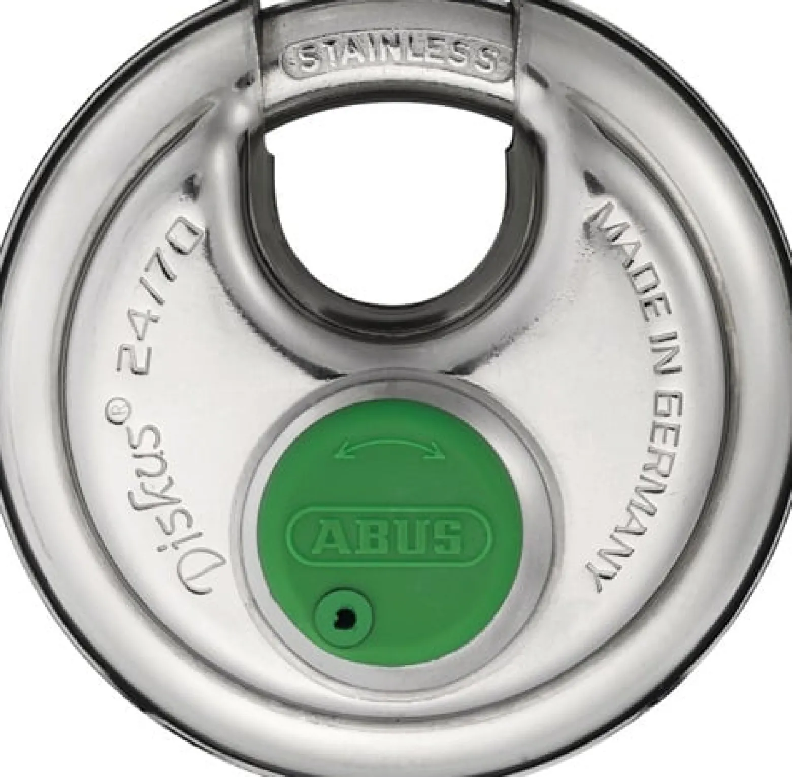 ABUS Zylindervorhangschloss 24IB/70 Schlosskörper-B.70mm VA versch.-schl. - 81694