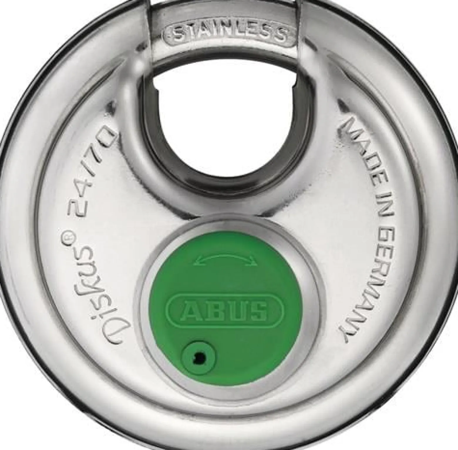 ABUS Zylindervorhangschloss 24IB/70 Schlosskörper-B.70mm VA versch.-schl. - 81694