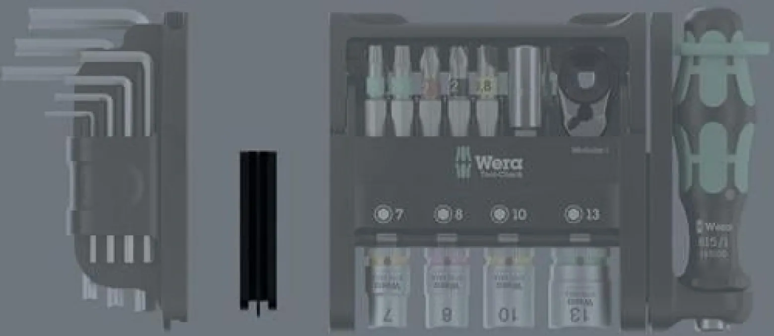 Adapter 9549 f.f.Tool-Check Modular WERA