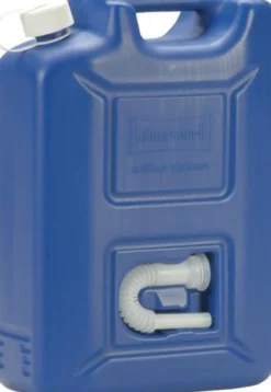 AdBlue-Kanister 20L, unbefüllt, dunkelblau, HDPE, L350xB165xH495mm - HÜNERSDORFF