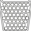 Aderendhülsencrimpzange Gesamt-L.205mm 0,5-6 (AWG 24-10)mm² Ku.-Hülle TECWERK