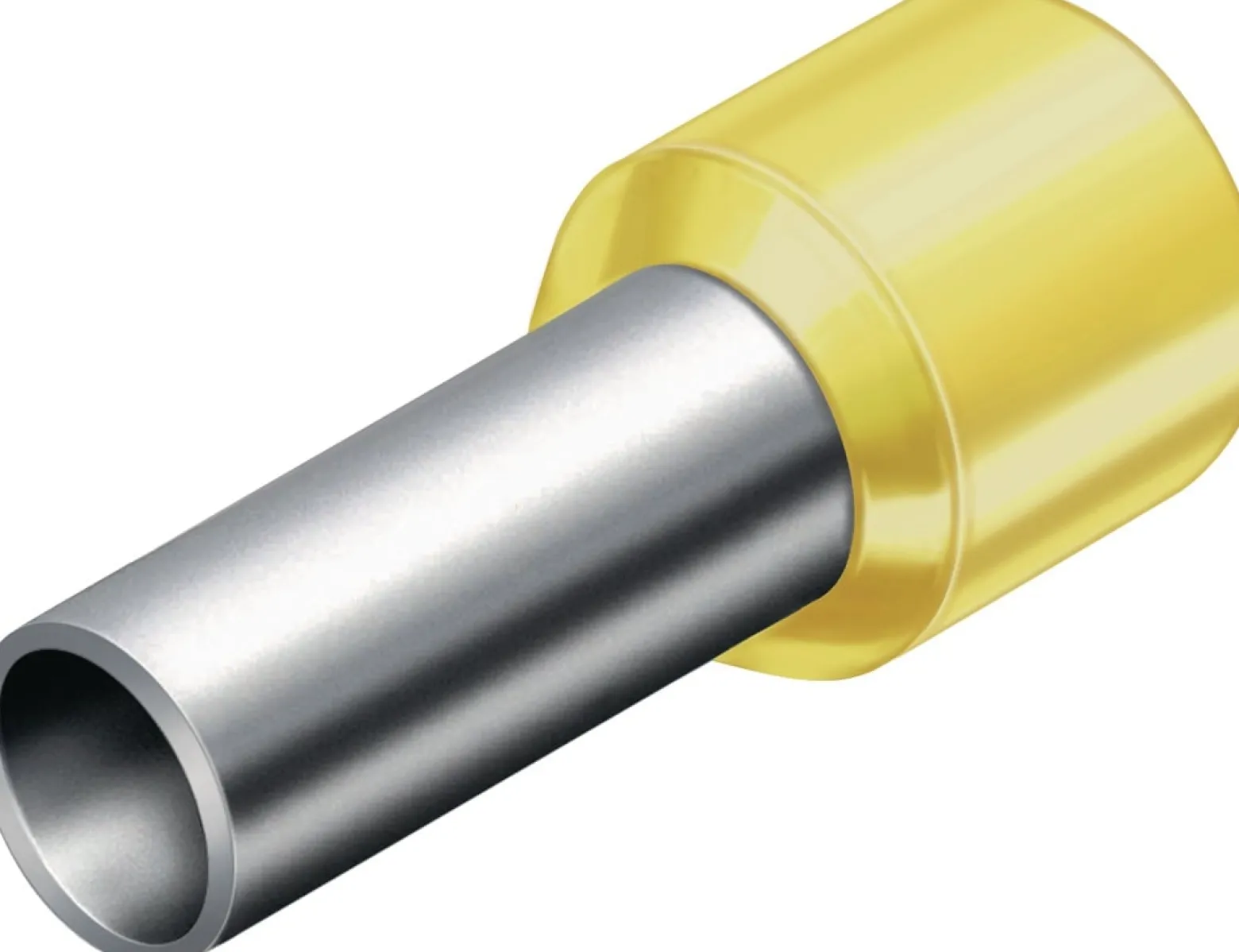 Aderendhülsencrimpzange Gesamt-L.205mm 0,5-6 (AWG 24-10)mm² Ku.-Hülle TECWERK