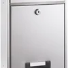 ALCO Briefkästen silber mit Sich- fenster und Namenshalter