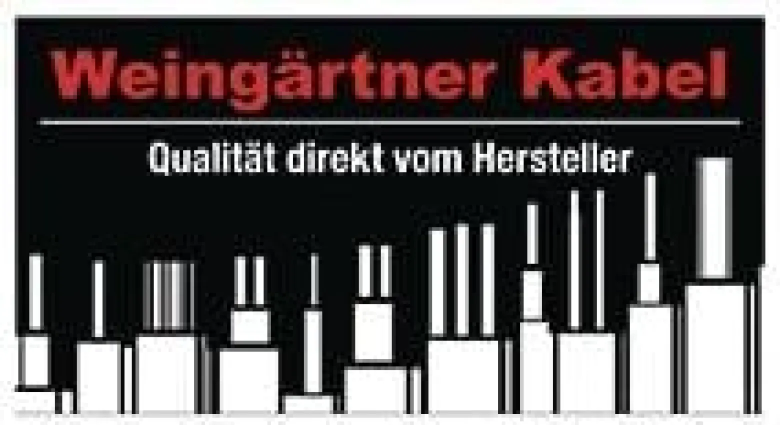 Anschlussleitung H07RN-F 2x1,5mm² 5m Konturenstecker schwarz WEINGÄRTNER
