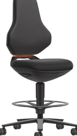Arbeitsdrehstuhl Alu.anth.Supertec schwarz 570-810mm
