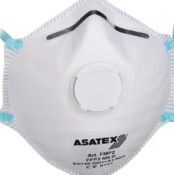 ASATEX Atemschutzmaske FFP 2/V NR D mit Ausatemventil - FMP2