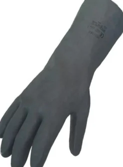 ASATEX Chemiehandschuh schwarz Gr. 8 EN 388 EN 374 PSA III - 3470/8