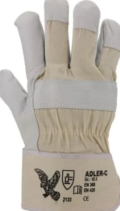 ASATEX Handschuhe Adler-C naturfarben Gr. 10,5 - ADLER-C/105