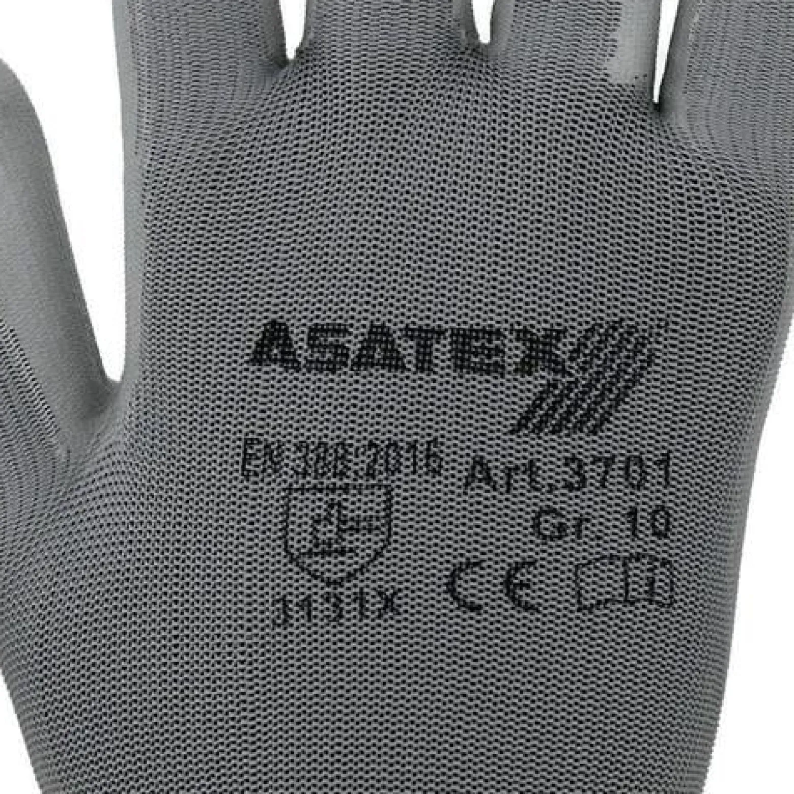 ASATEX Handschuhe grau Gr. 8 - 3701/8