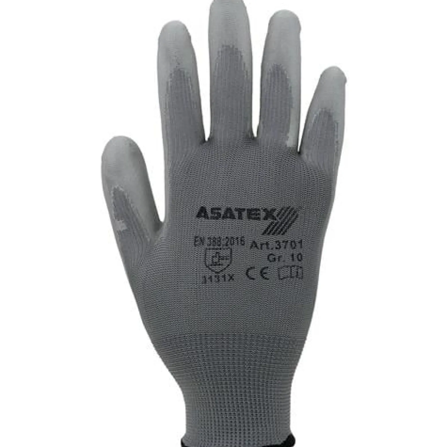 ASATEX Handschuhe grau Gr. 8 - 3701/8