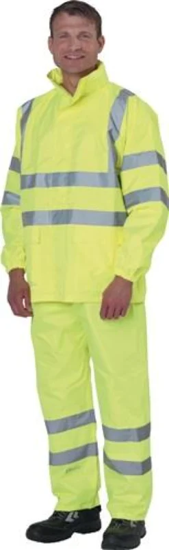 ASATEX Warnschutz-Regenjacke PREVENT gelb Größe XL - RJG/XL