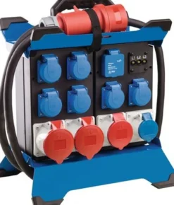 as Schwabe CEE-Standstromverteiler STECKY DUO 4 CEE-Stecker 400V, 32 A, 5-polig - 60934