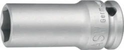 ASW Kraftschraubersteckschlüsseleinsatz 740 L 3/4″ SW 22 mm - 74046