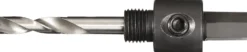 Aufnahmeschaft 6-KT 9,5mm m.Zentrierbohrer Lochsägen 14-30mm TECWERK
