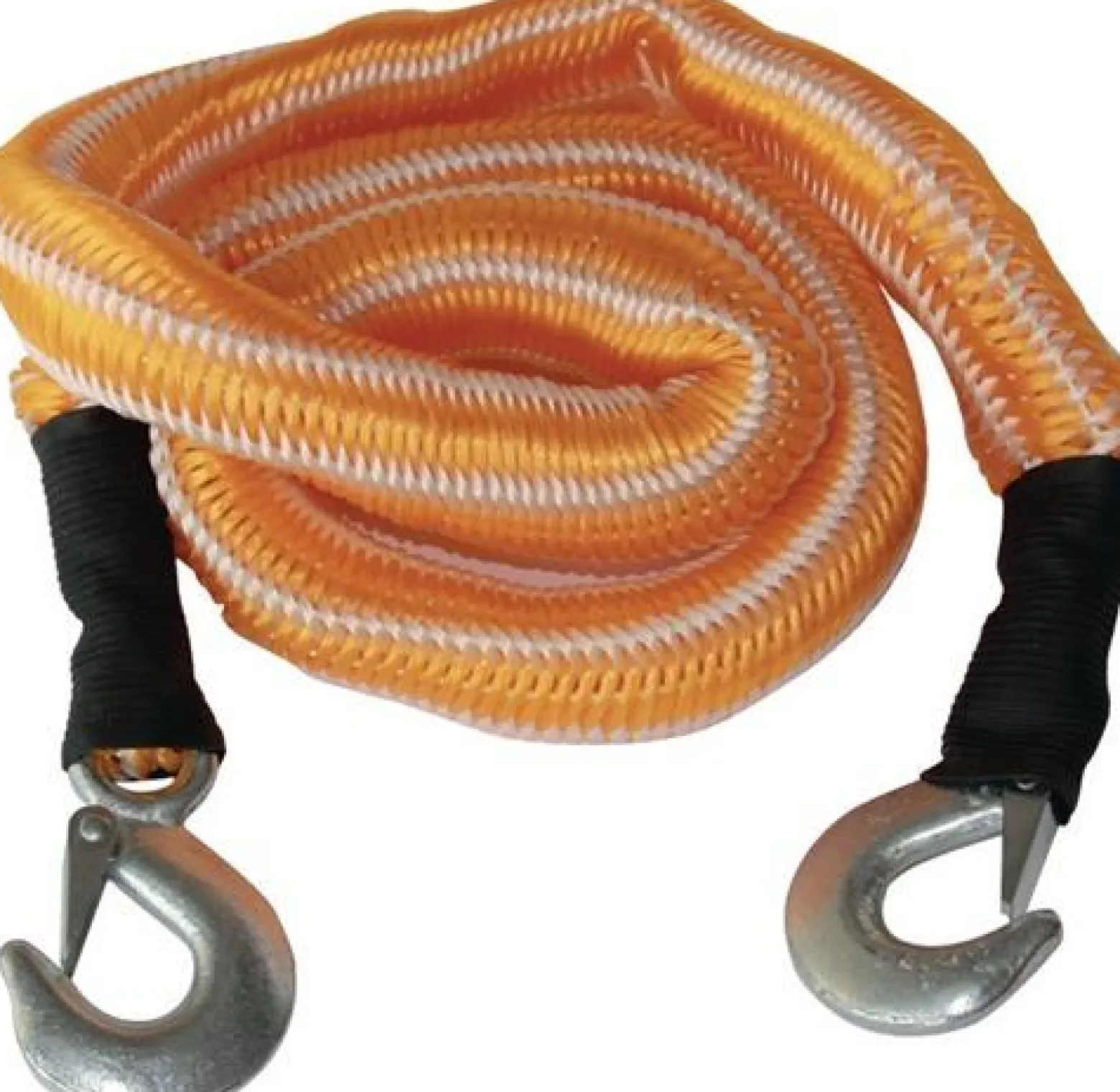 Auto-Abschleppseil Super Stretch 2800kg PP Haken/Haken L.400cm D.20mm - 10292