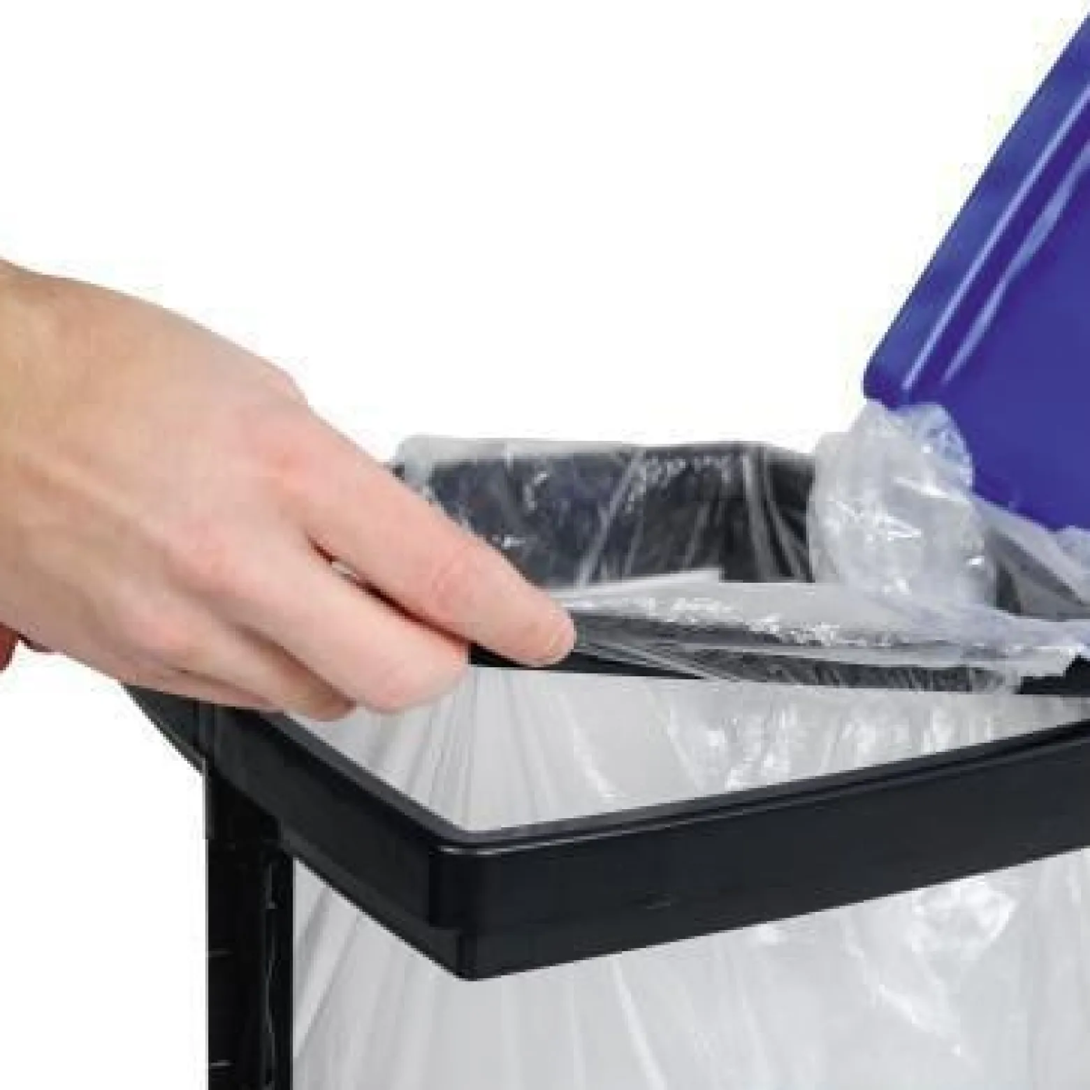 axentia Müllsackständer 235177 Kunststoff 120l