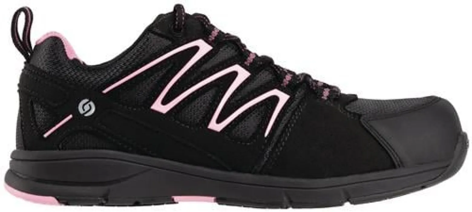BAAK Damensicherheitsschuh Silvy2 Größe 37 schwarz / magenta - 34252-37