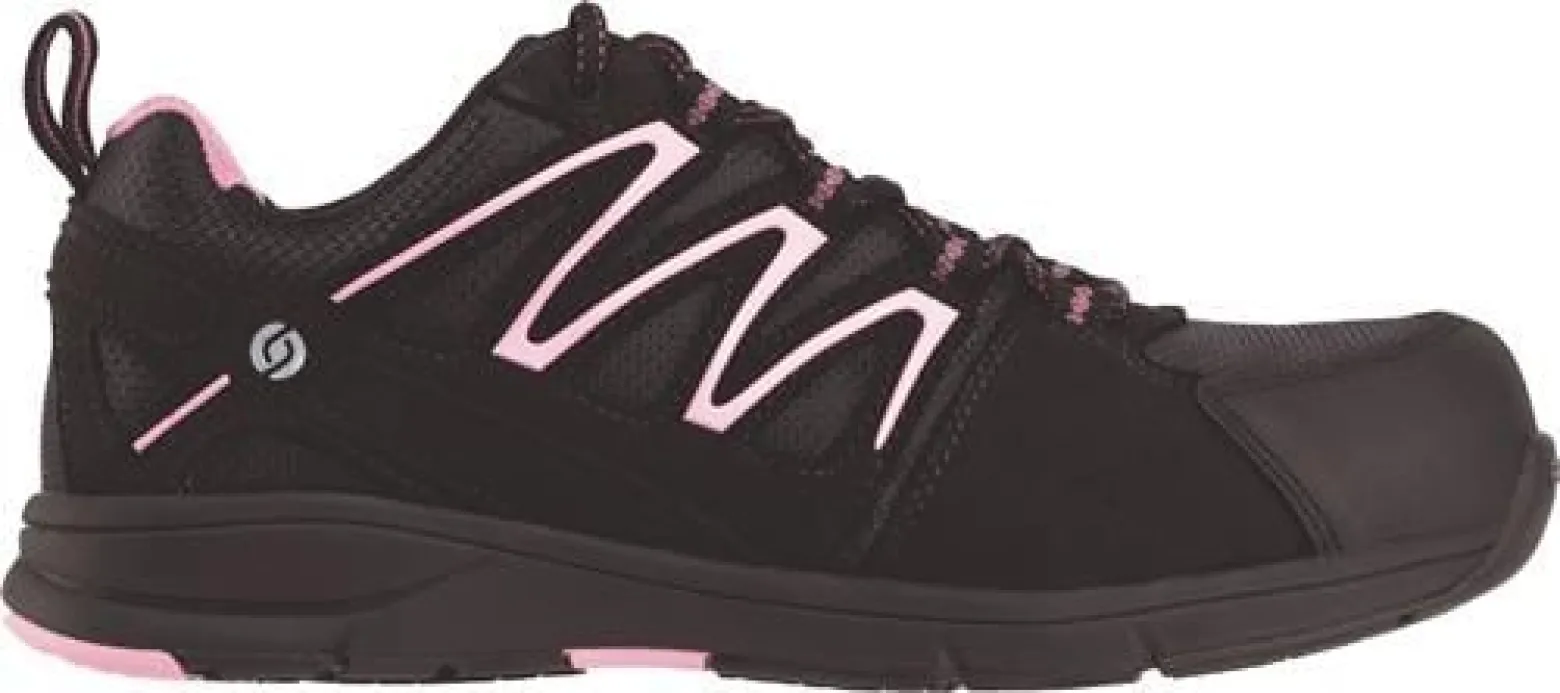 BAAK Damensicherheitsschuh Silvy2 Größe 37 schwarz / magenta - 34252-37