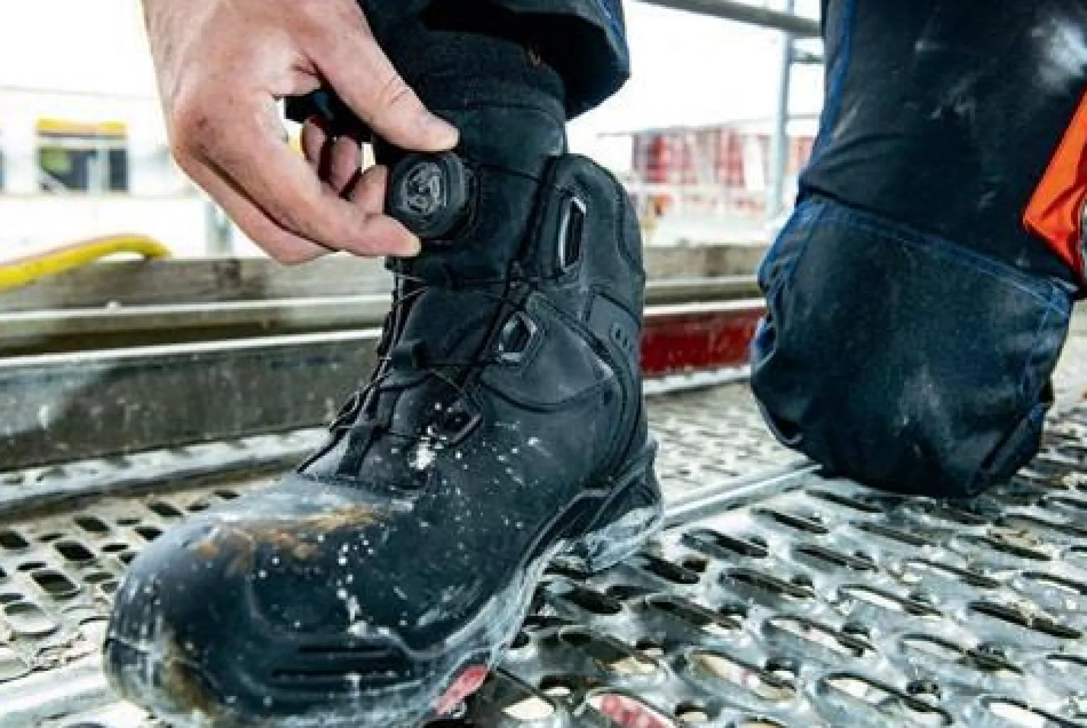 BAAK Sicherheitsstiefel Braxton Größe 46 schwarz / rot - 6642-46