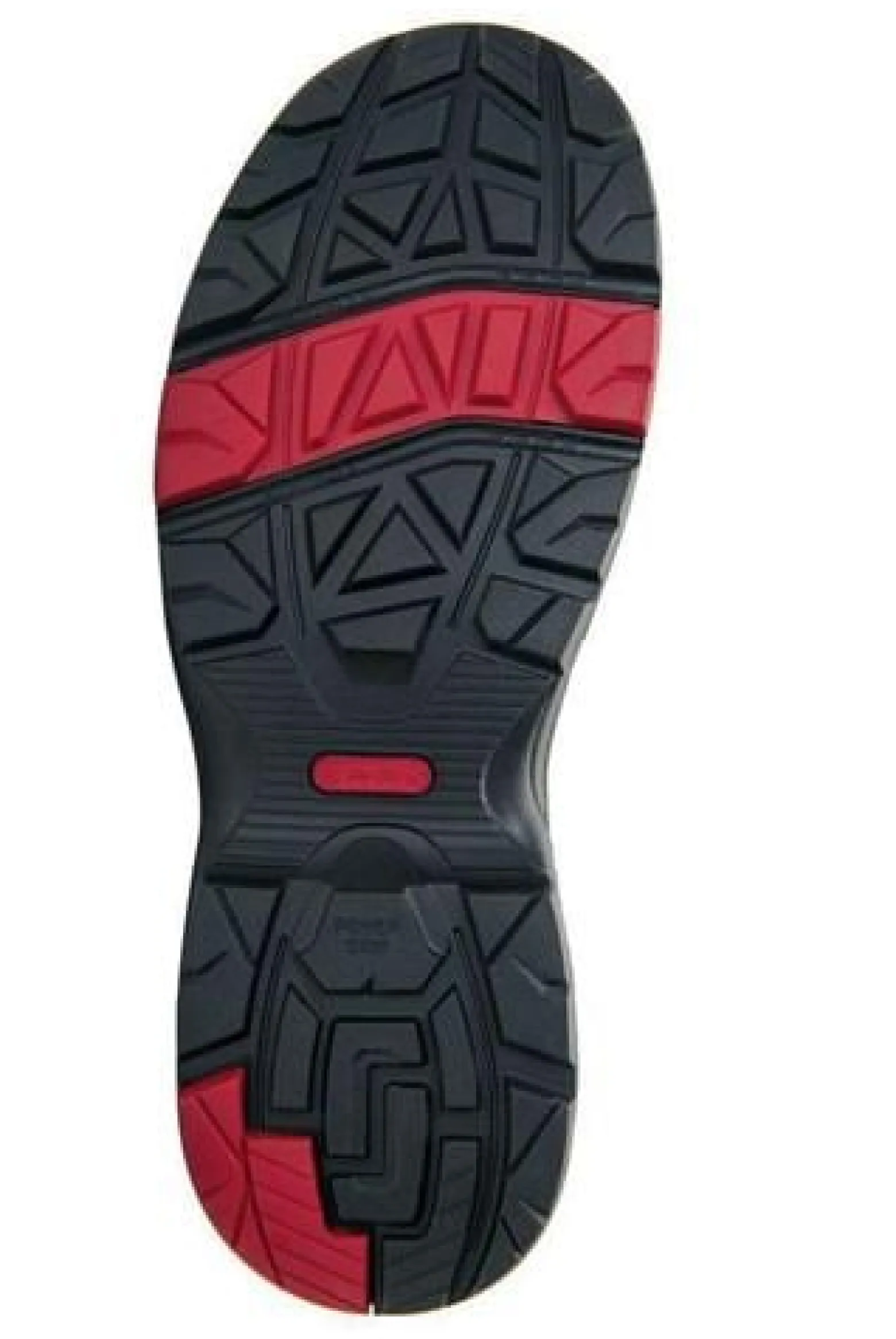 BAAK Sicherheitsstiefel Braxton Größe 46 schwarz / rot - 6642-46