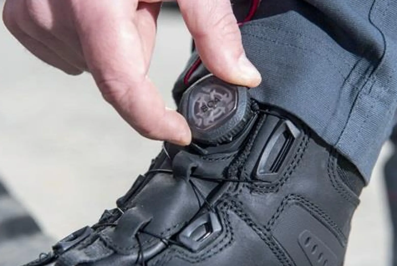 BAAK Sicherheitsstiefel Braxton Größe 46 schwarz / rot - 6642-46
