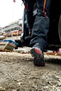 BAAK Sicherheitsstiefel Braxton Größe 46 schwarz / rot - 6642-46