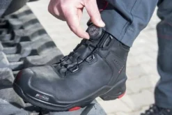 BAAK Sicherheitsstiefel Braxton Größe 46 schwarz / rot - 6642-46