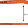 BAHCO Metallsägebogen 320 Blattlänge 300 mm 24 Zähne Komfort- und Frontgriff - 320