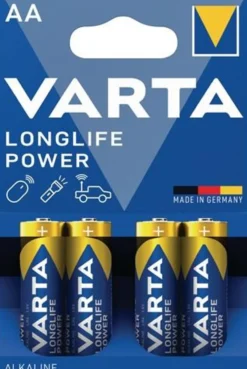 Batterie Longlife Power 1,5 V AA-AM3-Mignon 2950 mAh LR6 4906 4 St./Bl.