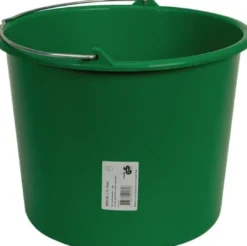 Baueimer GRIPLINE L 12l grün Ku.