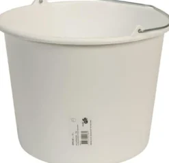 Baueimer GRIPLINE L 12l weiß Ku.