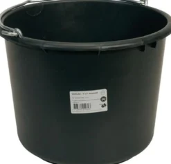 Baueimer GRIPLINE X 12l schwer,verstärkt schwarz Ku.