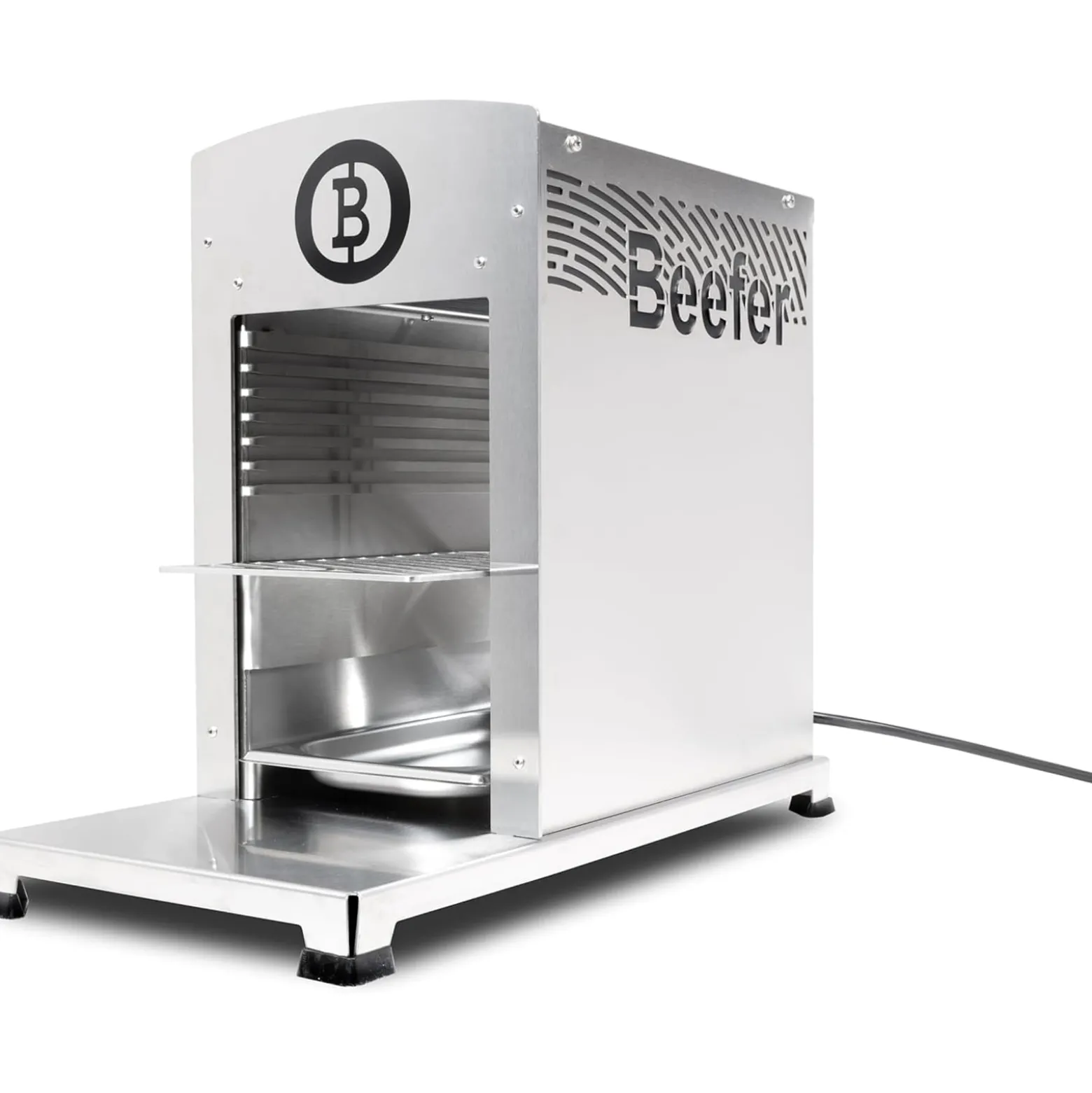 BEEFER E-BEEFER Pro 800°C Oberhitzegrill mit Kochbuch "Der BEEFER 2" im Set - 1400001-Set2