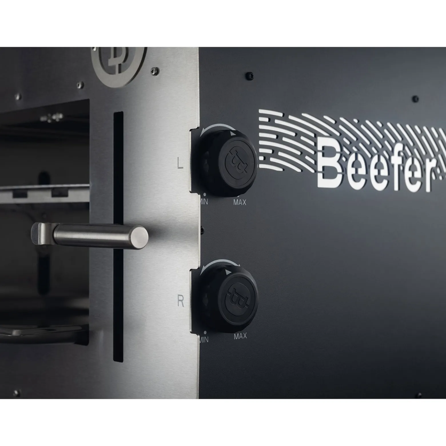 BEEFER E-BEEFER XL 800°C Oberhitzegrill mit Kochbuch "Der BEEFER 2" im Set - 1210003Set2