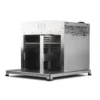 BEEFER Twin Pro DE/AT 50 mbar Propan mit Trennwand 800°C Oberhitzegrill mit Kochbuch "Der BEEFER 2" im Set - 1130011-Set2