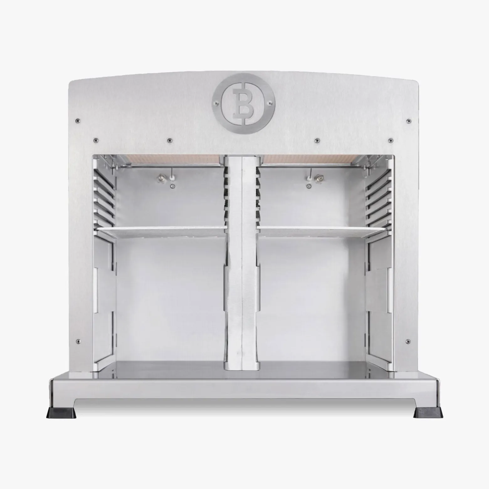 BEEFER Twin Pro DE/AT 50 mbar Propan mit Trennwand 800°C Oberhitzegrill mit Kochbuch "Der BEEFER 2" im Set - 1130011-Set2