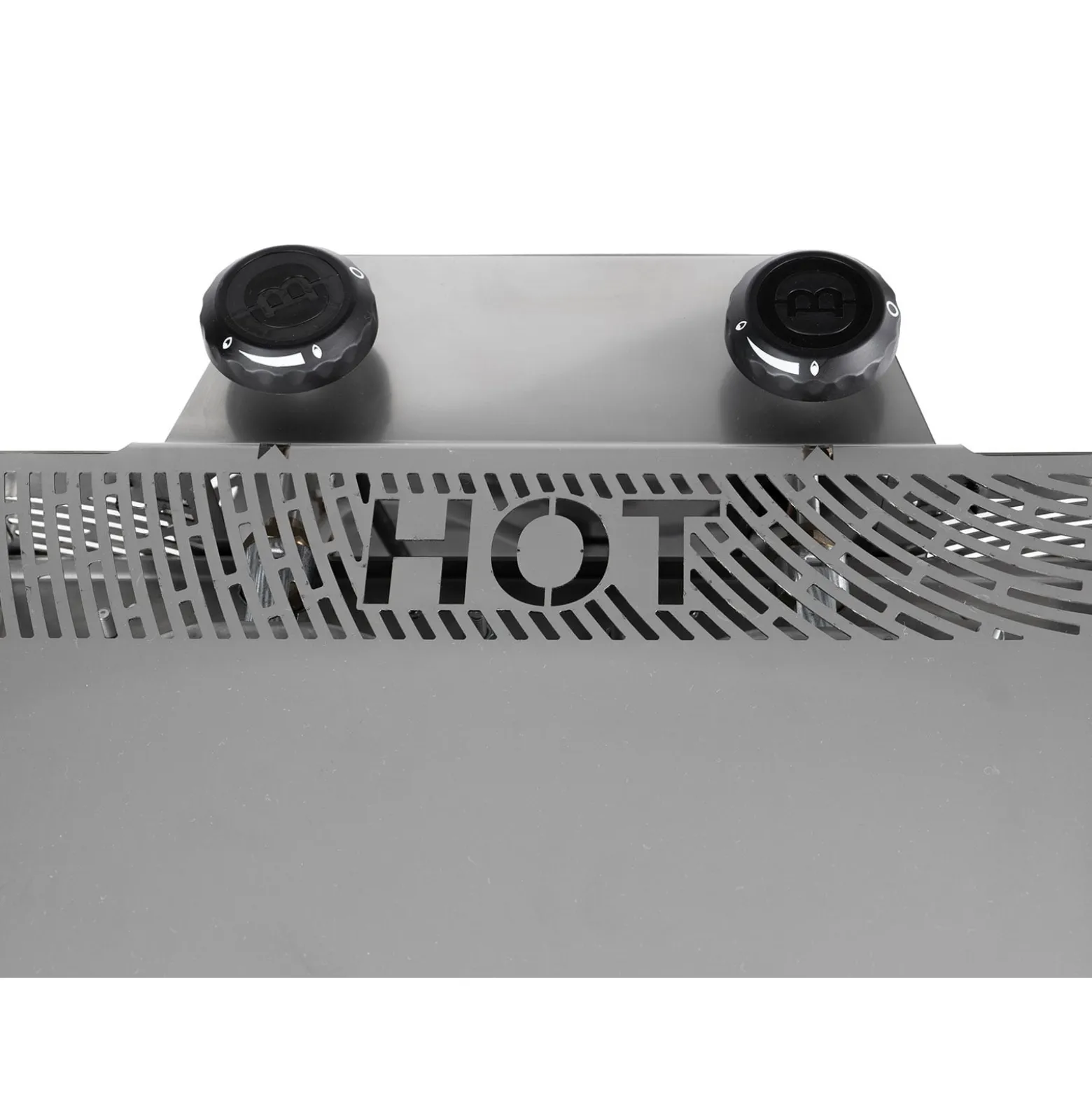 BEEFER Twin Pro DE/AT 50 mbar Propan ohne Trennwand 800°C Oberhitzegrill mit Thermobecher & Thermobehälter im Set - 1130001-Set1