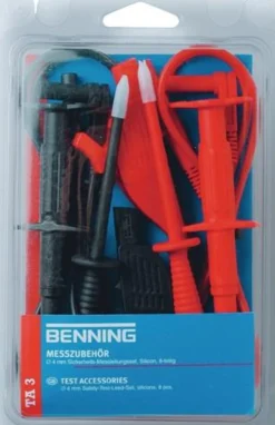 BENNING Messleitungssatz TA 3 044126 8-teilig Messspitzen-Ø 4 mm - 44126
