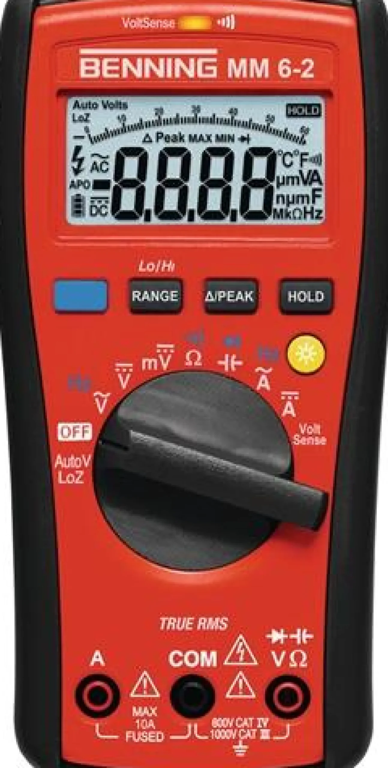 BENNING Multimeter MM 6-2 0,1-1000 V AC/DC - 44087