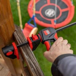 Bessey Einhandzwinge mit drehbarem Griff M - EZ360M-15