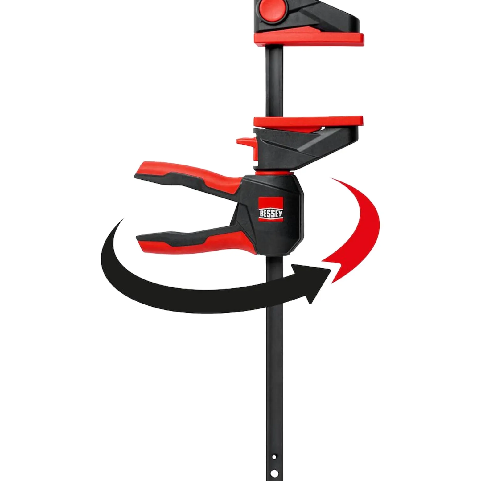 Bessey Einhandzwinge mit drehbarem Griff M - EZ360M-15