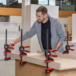 Bessey Einhandzwinge mit drehbarem Griff M - EZ360M-15