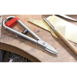 Bessey Erdi Goldschmiede- und Feinblech-Schere geschlossen mit Feder 180 mm - D76-1