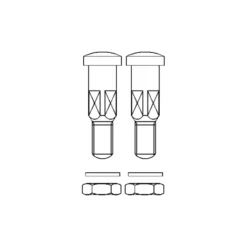 Bessey Reparatur-Set M6 D8x24 (Normalblechscheren) - R034