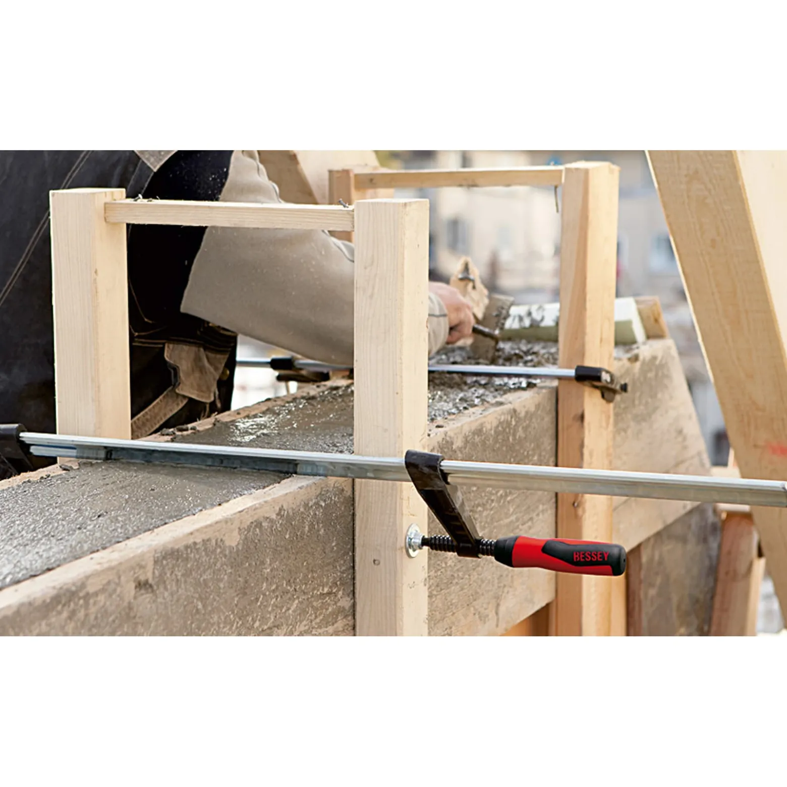 Bessey Temperguss-Schraubknecht 600 x 120 mm - TGK60-2K